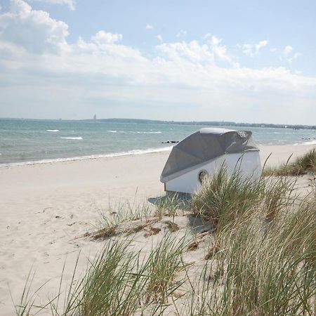 Schlafstrandkorb Nr. 3 Sierksdorf Exteriör bild