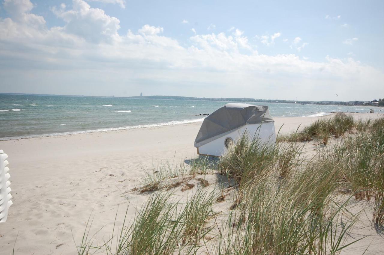 Schlafstrandkorb Nr. 3 Sierksdorf Exteriör bild